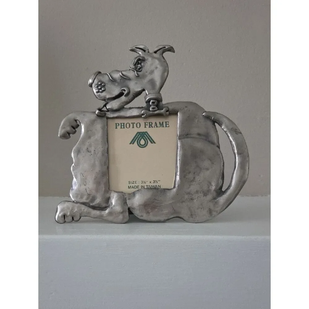 Dog-Shaped Photo Frame